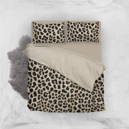 Bold Leopard Patterns Duvet Cover Set - Sleepbella