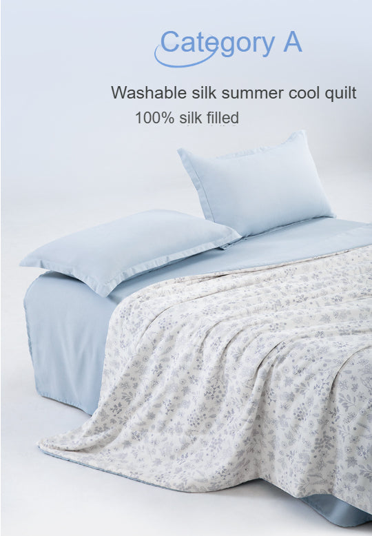 100% Silk Summer Quilt: Your Ideal Summer Bedding