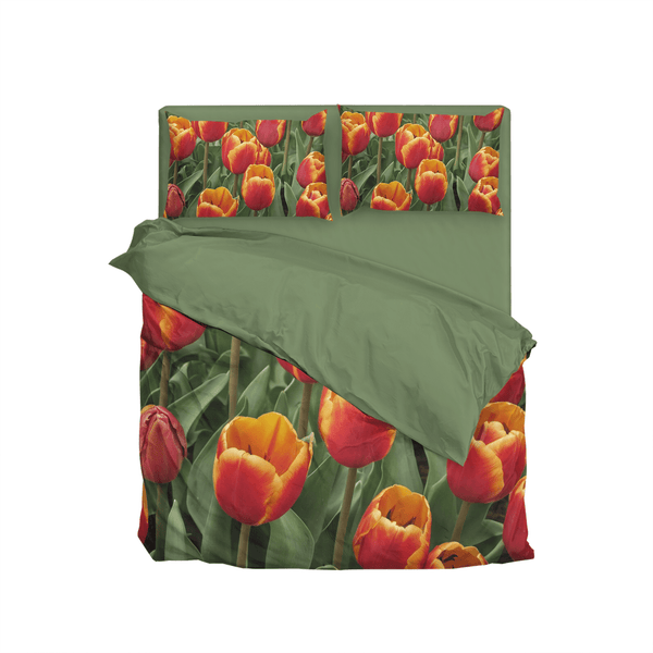 3D Realistic Bedding: Tulip Creative Duvet Cover and Comforter Set - Sleepbella 3D Realistic Bedding: Tulip Creative Duvet Cover and Comforter Set - Tulip 01 / Duvet cover set / Twin