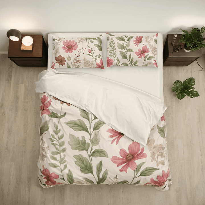 Charming Countryside Elegance Duvet Cover Bedding Set - Sleepbella Charming Countryside Elegance Duvet Cover Bedding Set - Duvet cover set / Twin
