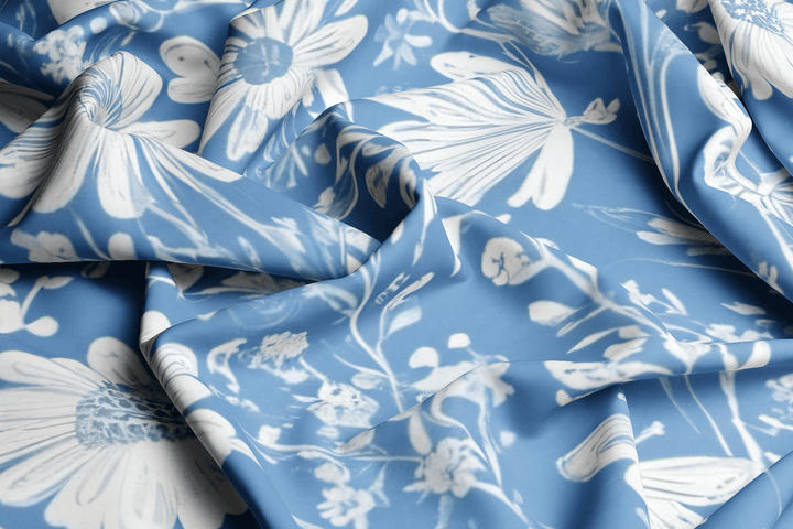 French Blue Floral Comforter&Duvet Cover Bedding Set - Sleepbella French Blue Floral Comforter&Duvet Cover Bedding Set - Blue Floral 01 / Duvet cover set / Twin