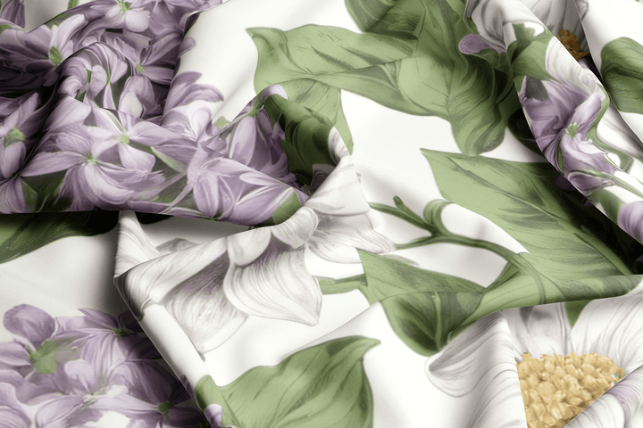 Lilac Comforter&Sheet Custom Bedding Set - Sleepbella Lilac Comforter&Sheet Custom Bedding Set - Lilac 01 / Duvet cover set / Twin