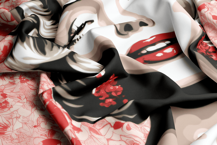 Marilyn Monroe Red & White Duvet Cover Bedding Set - Sleepbella Marilyn Monroe Red & White Duvet Cover Bedding Set - Marilyn Monroe 01 / Duvet cover set / Twin