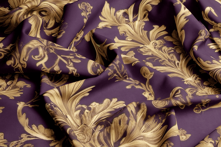 Reign of Luxury: Magnificent Royal Duvet Cover Bedding Set - Sleepbella Reign of Luxury: Magnificent Royal Duvet Cover Bedding Set - Purple 01 / Duvet cover set / Twin