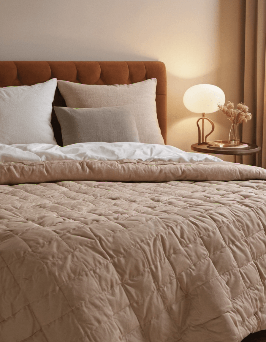 Solid Color Series Milk Tea Brown Duvet Cover Bedding Set - Sleepbella Solid Color Series Milk Tea Brown Duvet Cover Bedding Set - Comforter set / Twin