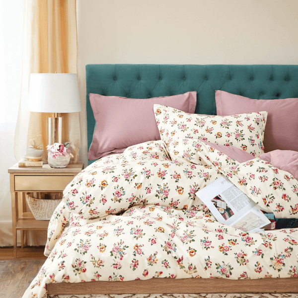A pink bouquet Custom Bedding Set 100% Pure Cotton - Sleepbella A pink bouquet Custom Bedding Set 100% Pure Cotton - Duvet cover set / Twin