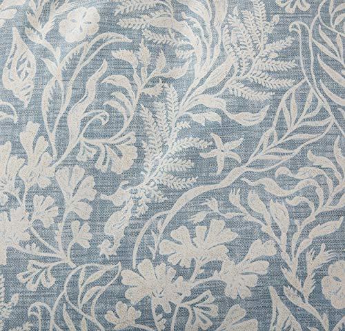 Duvet Cover Set, 600 Thread Count Cotton Beige & Bluish Grey Printed with Luxurious Leaves Pattern Reversible Botanical Comforter Cover Sets, Bedding Set ( Beige Paisley) - Sleepbella Duvet Cover Set, 600 Thread Count Cotton Beige & Bluish Grey Printed with Luxurious Leaves Pattern Reversible Botanical Comforter Cover Sets, Bedding Set ( Beige Paisley) - Twin